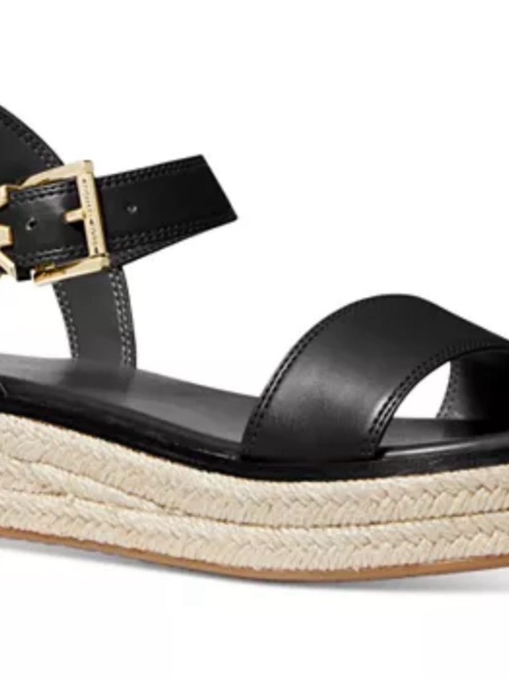 Michael Kors
Women's Richie Logo Buckle Espadrille Platform Sandals NWOB Sz 10